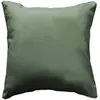 Image de coussin passepoil 40x40 cm polyester uni essentiel kaki
