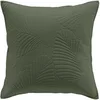Image de douceur d'intérieur, Housse de Coussin (40 x 40 cm) Palombine Kaki, Microfibre Unie