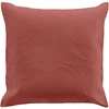 Image de Douceur d'Intérieur, Housse de Coussin (60 x 60 cm) Romane Terracotta, Microfibre Unie