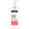 Image de Neutrogena Clear & Radiant Nettoyant visage clarifiant pour peaux normales avec vitamine C et pamplemousse rose pour un teint plus clair et éclatant (1 x 200 ml)
