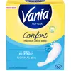 Image de Vania | Protège-Slips Confort Normal Parfum Fresh (boîte de 56 pièces)   Protège-lingeries 100% respirant et confortables   Protection hygiénique avec ajustement parfait et tenue optimale