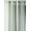 Image de Home Maison HM6927300 Voilage à Rayures Verticales Ton sur Ton Etamine Polyester Lin 145 x 260 cm