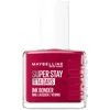 Image de Maybelline New York - Vernis à Ongles Coloré Longue Tenue - Couleurs Intenses et Pigmentées - Renforce les Ongles Abîmés - Superstay Ink Bonder - Teinte : Rouge Lacqué 501-12 ml