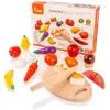 Image de VIGA toys 77438 Viga Kit de découpe alimentaire en bois