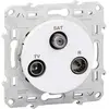 Image de Schneider Electric S520461 PRISE ODACE TV/SAT/FM BLANC