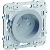 Image de Schneider Electric S530059 Prise de courant avec terre 2 P+T avec éclipses Odace 230 V Alu