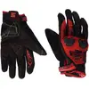 Image de FIVE DH Gants de vélo Adulte Unisexe, Noir/Rouge, S