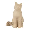 Image de Décopatch LA027C - Un support en papier brun mâché 33x30x41 cm, Chat