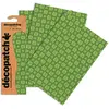 Image de Décopatch C643O - Une pochette de 3 feuilles de papier imprimé 30x40 cm, Tropical vert, Modèle 643