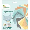 Image de Avenue Mandarine OR513C - Un paquet de 60 feuilles Origami 20x20 cm 70G (30 motifs x 2 feuilles) + une planche de stickers ''Yeux'', À partir de 7 ans - FURS