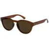 Image de Quiksilver Eliminator Polarized Lunettes Homme, Stone/Brown Plz, Taille unique
