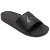 Image de Quiksilver Rivi Nubuck Slide Sandales pour homme, noir 1, 45 EU