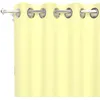 Image de Soleil d'ocre, Alix Rideau à Oeillets, Vert Citron, Polyester, 135x250 cm