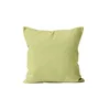 Image de Soleil d'ocre Coussin déhoussable 60x60 cm Alix Vert Citron