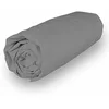 Image de Soleil d'ocre Percale Draps Housse, Coton, Gris, 90 x 190 cm