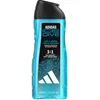 Image de adidas Gel douche 3 en 1 Ice Dive pour lui au parfum frais aquatique 400 ml
