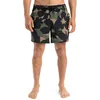 Image de Quiksilver Boardshort SURFSILK Straight Volley 16 Homme Marron S, Handtman Feuille de vigne, S