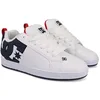 Image de DC Shoes Court Graffik Homme Baskets basses, White Navy Red, 42 EU