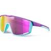 Image de Julbo Fury Lunettes de soleil unisexe pour adulte, bleu clair, M