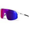Image de Julbo Density Groupama-FDJ Lunettes de soleil unisexes, bleues, taille L