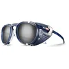 Image de Julbo Millenium Lunettes de soleil brillantes et blanches Bleu Taille L Unisexe Adulte, Brilliant/Blanc Tryearslucent Blue, L