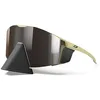Image de Julbo Lunettes de soleil Edge Cover pour homme, marron foncé, L