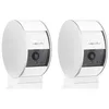 Image de Somfy 1870469   Pack de 2 Somfy Indoor Camera | Volet Motorisé | Détecteur de Mouvement & vision nocturne | Haut-Parleur & Microphone