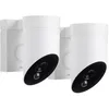 Image de somfy 1875326   Caméra d'extérieur anthracite avec 2 caméras de surveillance extérieures Wi-Fi avec détection intelligente, 1080p Full HD, sirène 110 dB, connexion possible à une lampe existante