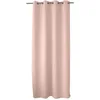 Image de ED ENJOY HOME Rideau Occultant avec  illets argentés, Vieux Rose, 140x240cm, 100% Polyester, Tissu Certifié OEKO-TEX, Collection Réglisse
