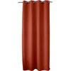 Image de ED ENJOY HOME Rideau Occultant avec  illets argentés, Terre Cuite, 140x240cm, 100% Polyester, Tissu Certifié OEKO-TEX, Collection Réglisse