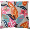 Image de ED ENJOY HOME Coussin carré d extérieur décoratif, 60x60cm, Imprimé Floral, déhoussable, avec Traitement déperlant et Anti-UV, Collection Jardin Costa