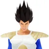 Image de Chaks Perruque Vegeta, Dragon Ball, accessoire de costume, accessoire de tenue pour le carnaval, Halloween et les fans d'anime