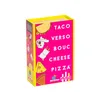 Image de Blue Orange - Taco Verso Bouc Cheese Pizza - Jeu de Société Idéal pour s'Amuser en Famille ou entre Amis en Soirée - De 2 à 8 Joueurs - Jeu d'Ambiance et de Rapidité - Jeu de Carte - À Partir de 8 ans