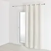 Image de HomeMaison.com Voilage Tisse - Blanc - 140 X 240 cm