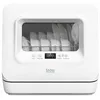 Image de KITCHEN MOVE Mini lave vaisselle compact silencieux 3 couverts Wash Clean avec réservoir d'eau et écran LED Blanc