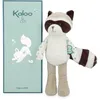 Image de KALOO - Fripons - Pantin Raton Laveur Gaston - Peluche et Doudou Bébé - Idéal Naissance - Gris - 25cm - Dès la Naissance - K205002