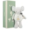 Image de KALOO - Peluche à Son éléphant - Doudou de Naissance sonore Éléphant   avec Clochette intégrée   28 cm   Matières recyclées - Idéal Cadeau Naissance - K210007