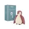 Image de Kaloo Complices - Doudou K212005 - Bruit blanc bébé et enregistreur vocal - Pingouin rose - 25 cm - Dès la naissance