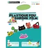 Image de DIAM S Plastique Fou 7 feuilles thermorétractables A4 - Couleurs assorties