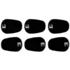 Image de BG Lot de 48 grandes plaquettes de morsure noires de 0,8 mm
