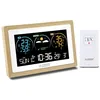 Image de La Crosse Technology Station météo colorée contour bois WS6283