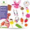 Image de Kit de loisir créatif enfant - Bijoux Sucreries - Pâte durcissante à l'air - DIY - Lovely Box Collector - Dès 7 ans - Sycomore - CRE11035