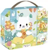 Image de Janod - 4 Puzzles Évolutifs Animaux - 6-9-12-16 Pièces - Puzzle Progressifs - Jeu Éducatif - Développe la Patience et la Dextérité - Fabriqué en France - Dès 24 Mois - J02552