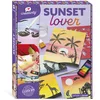 Image de Janod - Sunset Lover - I Love Creativity - 5 Tableaux - Peinture Aquarelle Pochoirs - Kit Loisir Créatif - 8 Ans, J07737