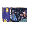 Image de Janod - Coffret Paillettes Héros - Les Ateliers du Calme - Kit Loisir Créatif Enfant - 3 Tableaux à Décorer - Apprentissage Motricité Fine et Concentration - Dès 6 ans, J07920