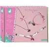 Image de Janod - Coffret 3 Bijoux Rubans Fleurs à Créer - Les Ateliers Bijoux - Kit Loisir Créatif Enfant - Apprentissage Motricité Fine et Créativité - Dès 6 ans, J07928