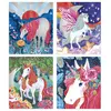 Image de Janod Peintures De Licorne Nacrées Et En 3d