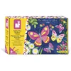 Image de Janod - Coffret Sables Fluos Papillons - 3 Tableaux à Réaliser - Les Ateliers du Calme - Kit Loisir Créatif Enfant - Motricité Fine et Concentration - Dès 6 Ans, J07991
