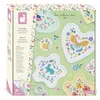 Image de Janod - Janod-16 objets à fabriquer en plâtre, 12 porte-clés + 4 tasses à décorer modéliser - Kit créatif pour les loisirs des enfants - Motricité fine et concentration-à partir de 7 ans, J09162