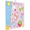 Image de Janod - 12 Boites en Papier Kawaii à Réaliser - 12 Réalisations + 1 Planche de Stickers - DIY - Les Ateliers du Calme - Kit Loisir Créatif Enfant - Dextérité et Concentration - Dès 7 Ans - J09164